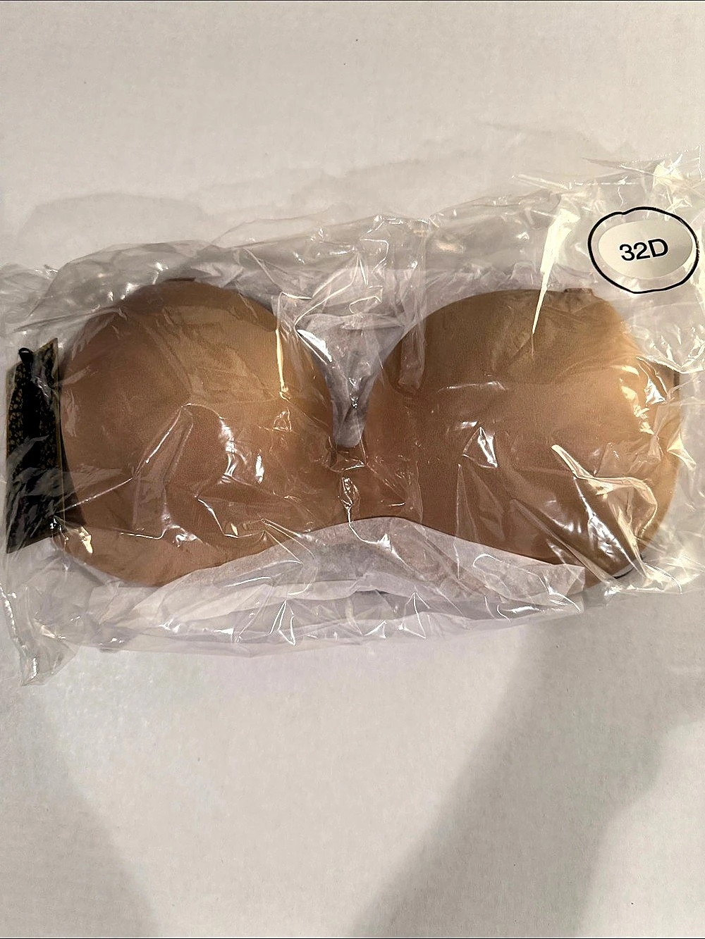 Bareback SexyBack Bra Convertible Multiway Bra in Nude Tan 32D NWT